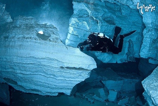 طولانی ترین غار گچی زیرآبی در جهان