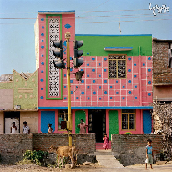 خانه‌های رنگارنگ هندی؛ الهام‌بخش معمار مشهور