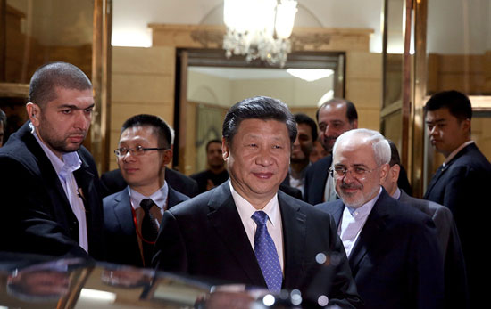 عکس: ورود رئیس جمهور چین به تهران