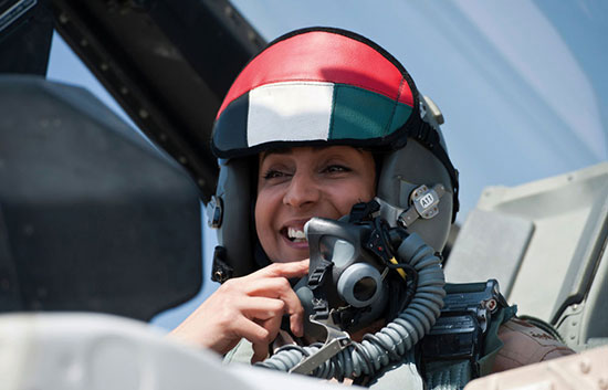عکس: زنان خلبان هواپیماهای جنگنده