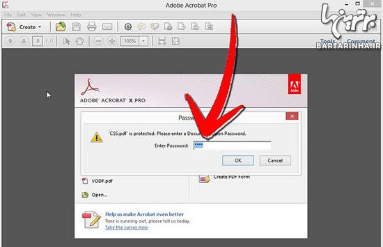روش های باز کردن قفل فایل PDF