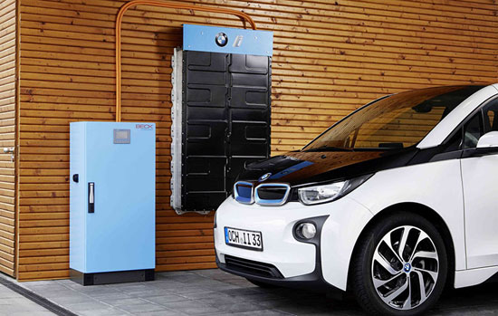تامین برق خانه با باتری BMW i3