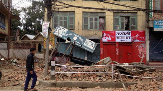 زلزله 7.9 ریشتری نپال را لرزاند +عکس
