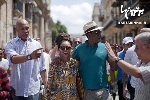 جنجال بیانسه و جی زی در کوبا +عکس