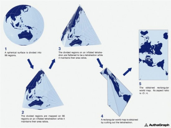 طراحی دقیق ترین نقشه جهان توسط ژاپنی‌ها
