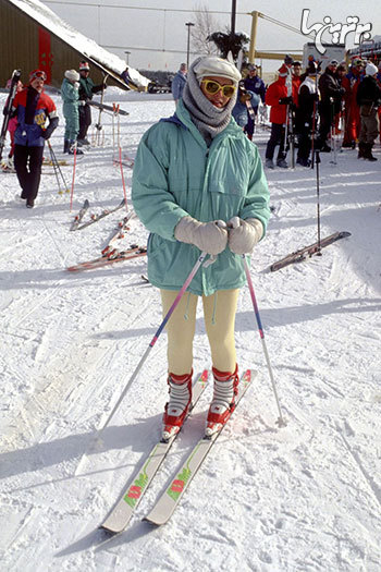 عکس: ستاره های اسکی باز در گذشته