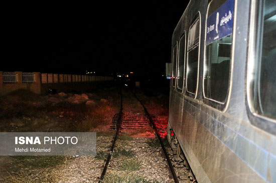 خروج قطار «زنجان - تهران» از ریل