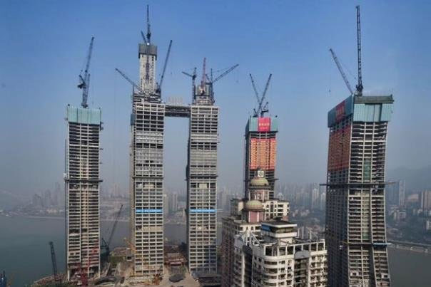 برج افقی در چین ساخته می‌شود