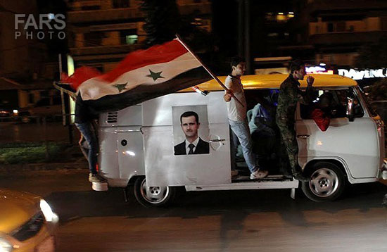 تصاویری از تبلیغات انتخاباتی در سوریه
