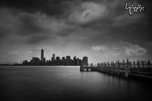تصاویر سیاه و سفید از نمادهای نیویورک