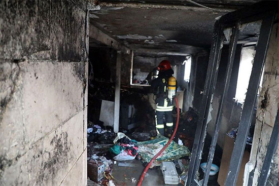 انفجار شدید آبگرمگن منزل مسکونی در مشهد
