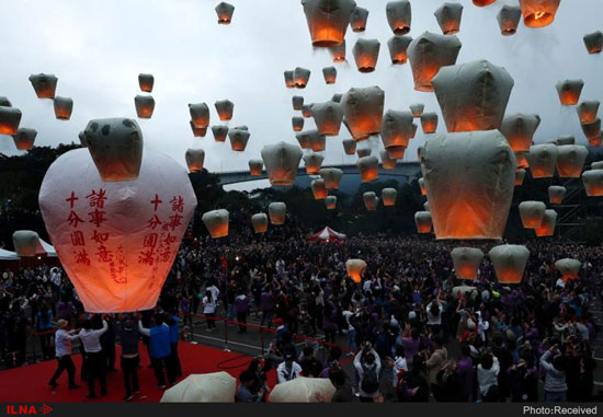 جشنواره فانوس‌ها در تایوان