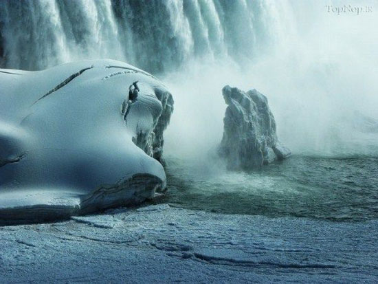 عکس های حیرت انگیز از آبشار نیاگارا