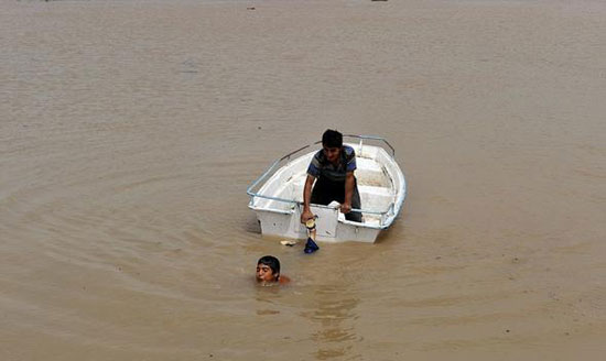 عکس: سیل در خوزستان