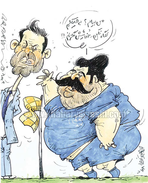 کاریکاتور: گل‌زن تمام عیار برای استقلال!