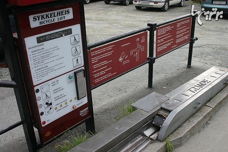 آسانسورهای دوچرخه در نروژ
