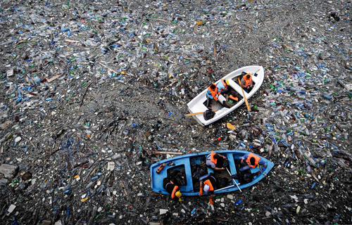 غلبه بر آلودگی پلاستیک