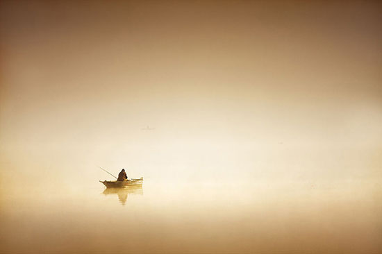 جادوی زندگی روی دریاچه +عکس