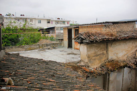 عکس: خانه تاریخی ای که دارد خراب می‌شود