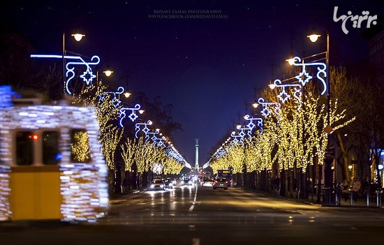 فضای جادویی کریسمس در بوداپست