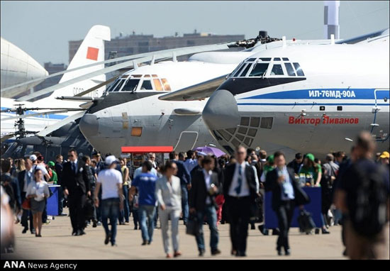 عکس: نمایشگاه هوایی مکس در روسیه