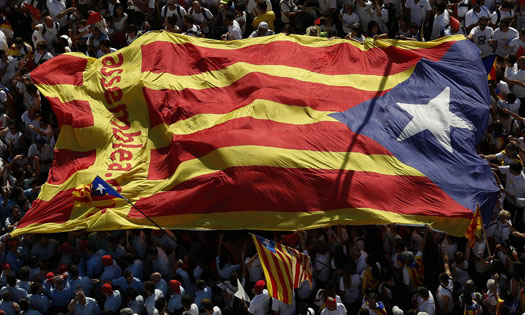 جدایی کاتالان ها از اسپانیا