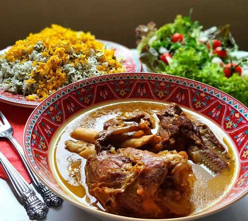 طرز تهیه چلو ماهیچه زعفرانی؛ غذای اصیل ایرانی