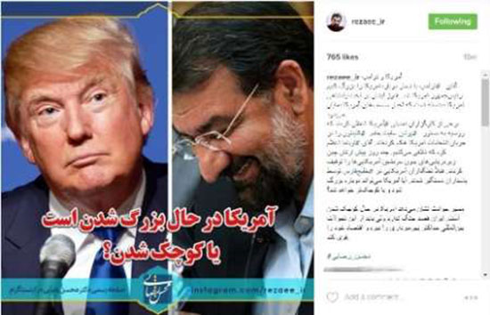 محسن رضایی: ایران قصد جنگ ندارد