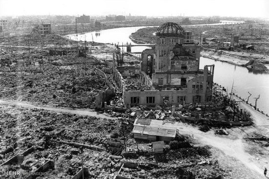 عکس: هیروشیما بعد از بمب اتم