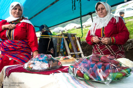 عکس: جشنواره «توت فرنگی» در فندرسک