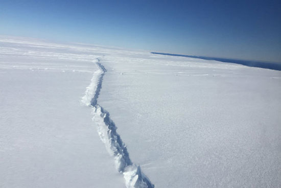 دلیل شکاف عظیم در قطب جنوب مشخص شد