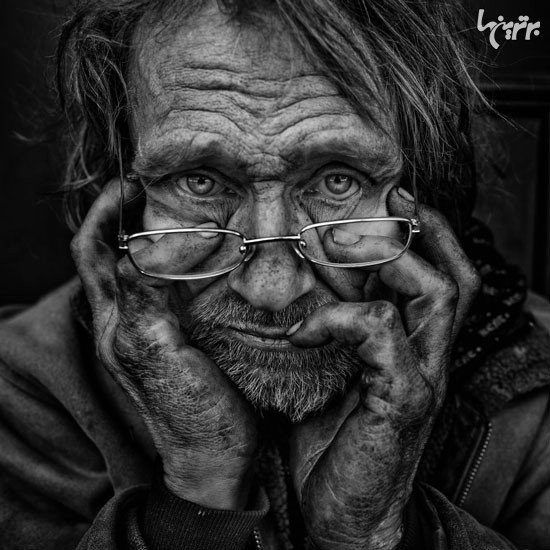 تصاویری تامل برانگیز از بی‌خانمان ها