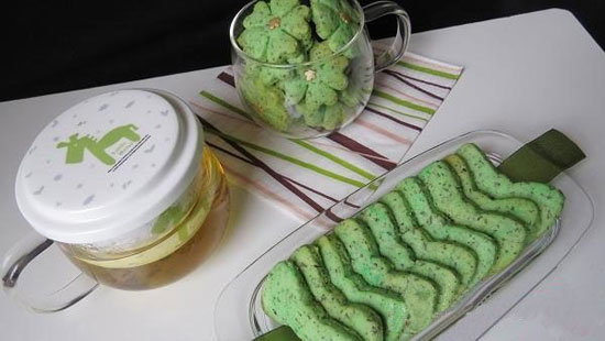 تا حالا بیسکوئیت چای سبز خوردی؟!