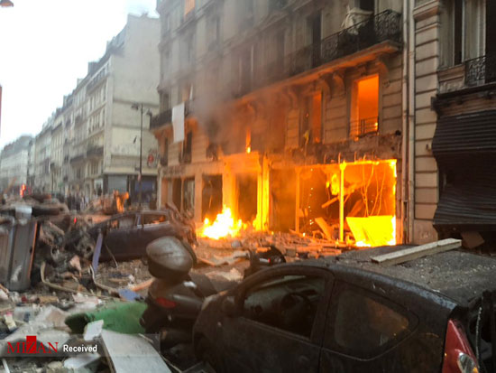 انفجار مهیب در پاریس