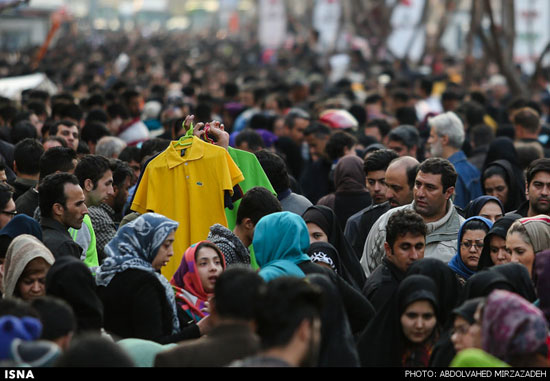 عکس: جنب و جوش بازار تهران در دقیقه 90
