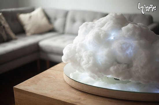 ابری که در خانه موسیقی پخش می کند!