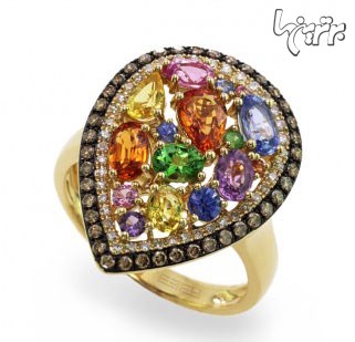 رنگارنگ ترین کلکسیون جواهراتی که تا به حال دیده اید