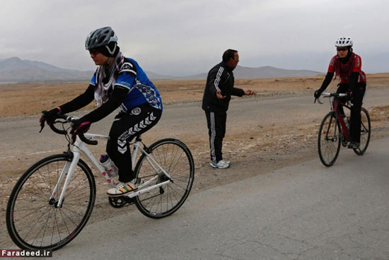 دختران دوچرخه‌سوار در افغانستان +عکس