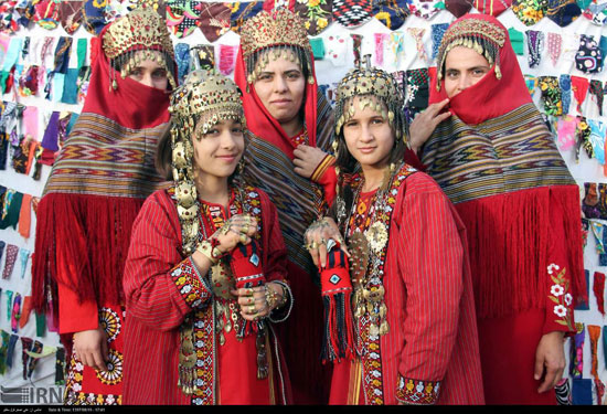 مراسم ازدواج ۸ زوج ترکمن