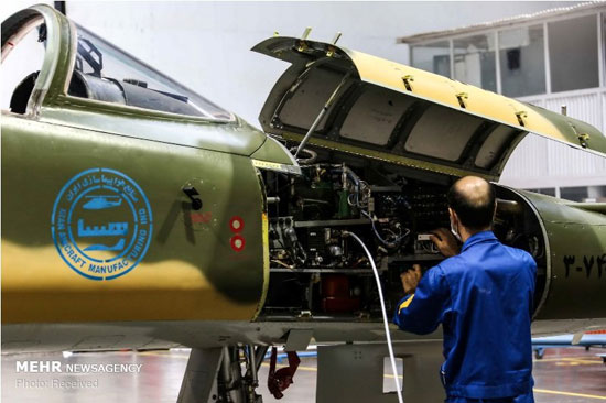 افتتاح خط تولید اولین جت جنگنده تمام ایرانی