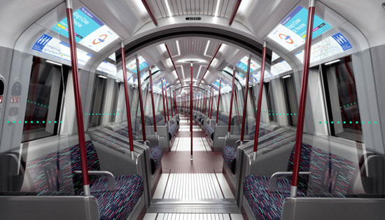 قطارهای جذاب و بدون راننده در لندن +عکس