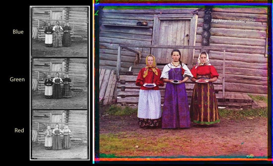 عکس های قدیمی از فرهنگ مردم مسکو