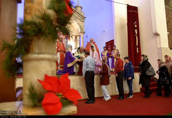 آغاز سال نو در کلیسای سرکیس مقدس تهران