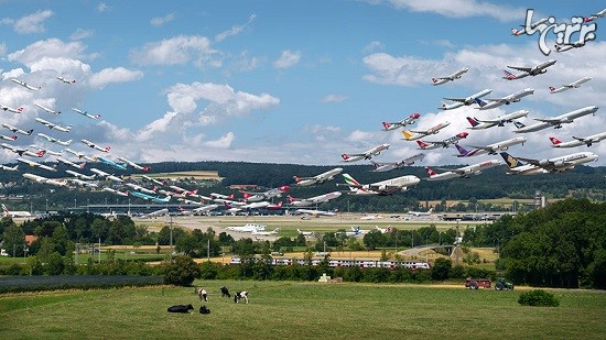تصاویر باورنکردنی از ترافیک هوایی در سراسر جهان