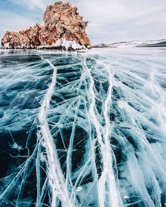 زیبایی های بی نظیر دریاچه بایکال در روسیه