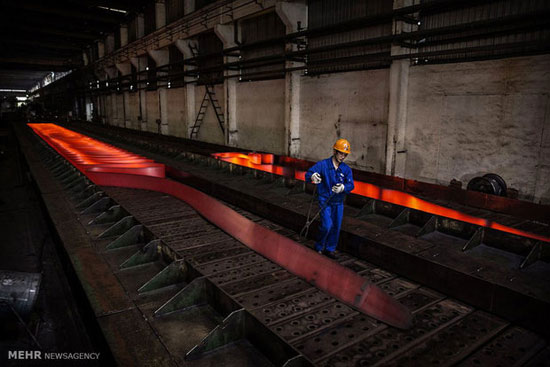 عکس: صنعت فولاد چین‎