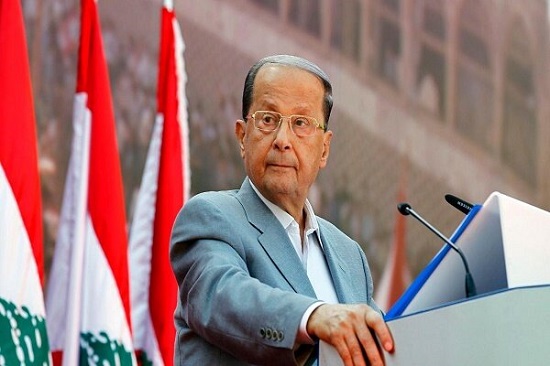 واکنش رئیس‌جمهور لبنان به استعفای حریری