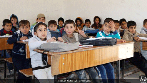 تصاویری از مدارس داعش