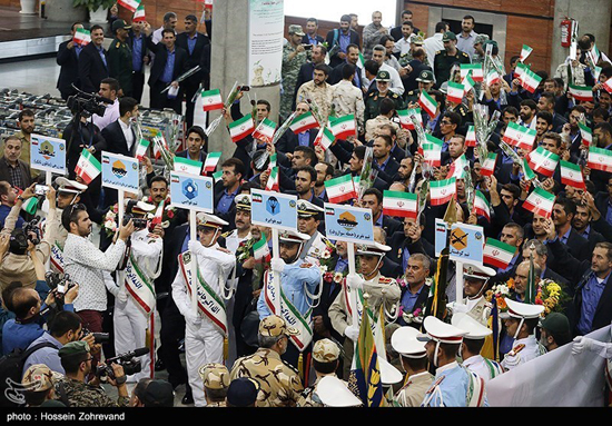 بازگشت تکاوران ایرانی از مسابقات روسیه