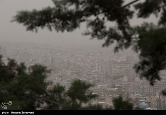 عکس: نفس تهران به شماره افتاد!